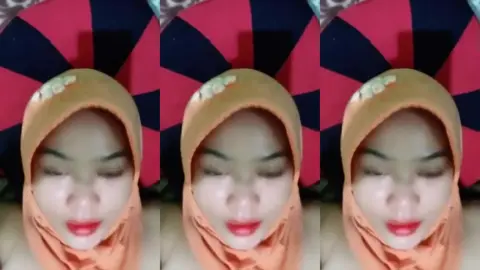 VCS Cewek Jilbab Orange Omek - Bokep Hijab