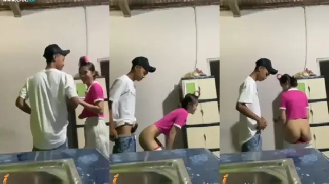 Quick SEX Di Dapur Takut Ketahuan Ortu