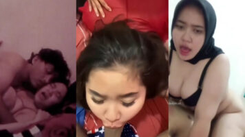 Melati Tobrut Episode Threesome Pake Lingerie Merah