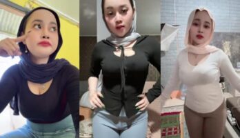 Mungil Lucu Club Tiktokers Jilbab Eks Wanita Malam