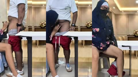 Guru Sekolah Hijab Muslim Pergi Untuk Kencan